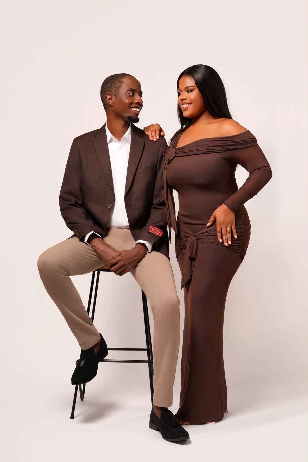 Munashe and Rudo smiling together
