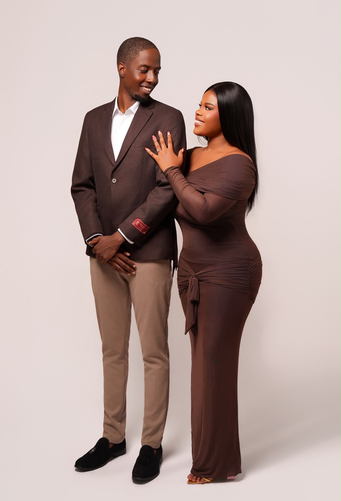 Munashe and Rudo celebrating their love
